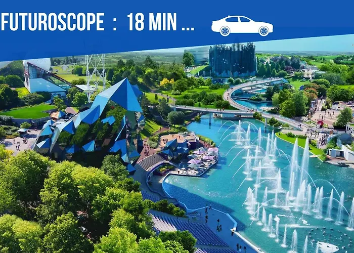Bel Appartement T2 Climatise Avec Piscine Poitiers-Futuroscope-Creps De Poitiers