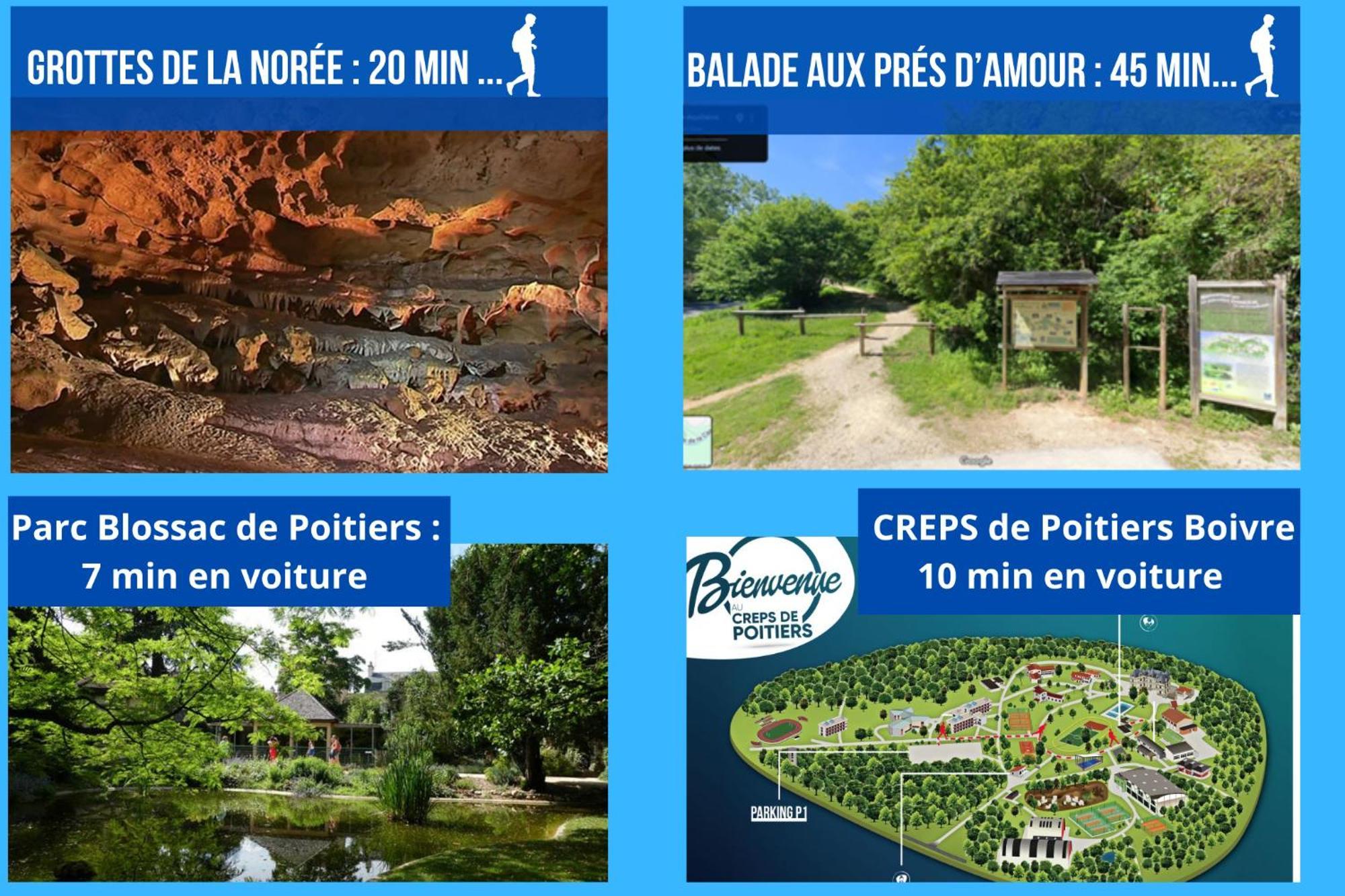Bel T2 Climatise Avec Piscine Poitiers-futuroscope-creps De Poitiers * Vouneuil-sous-Biard